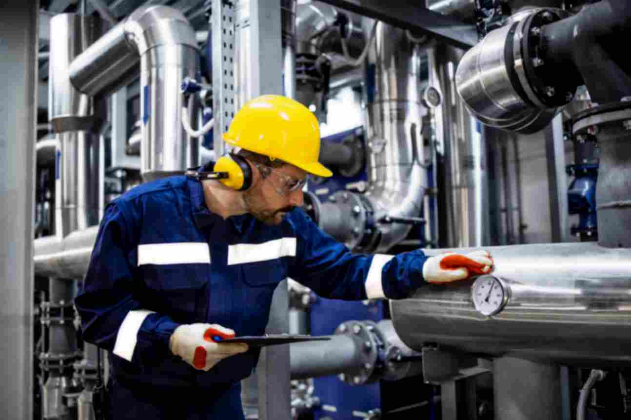 Refinery worker